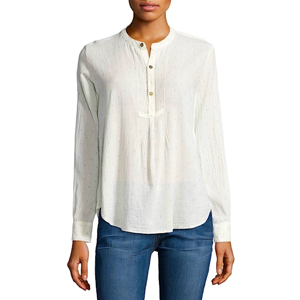 CURRENT/ELLIOTT The Pintuck Blouse